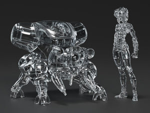 [PREORDINE] Ghost in the Shell: Motoko Kusanagi & Fuchikoma Camouflage - Model Kit PLAMAX