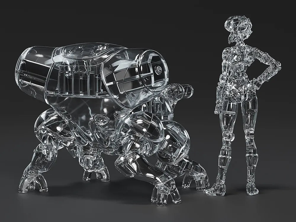 [PREORDINE] Ghost in the Shell: Motoko Kusanagi & Fuchikoma Camouflage - Model Kit PLAMAX