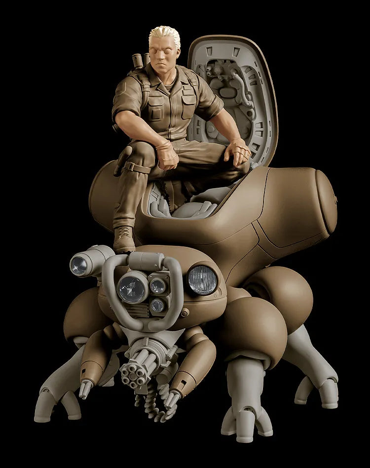 [PREORDINE] Ghost in the Shell Manga - Model Kit Batou & Fuchikoma PLAMAX