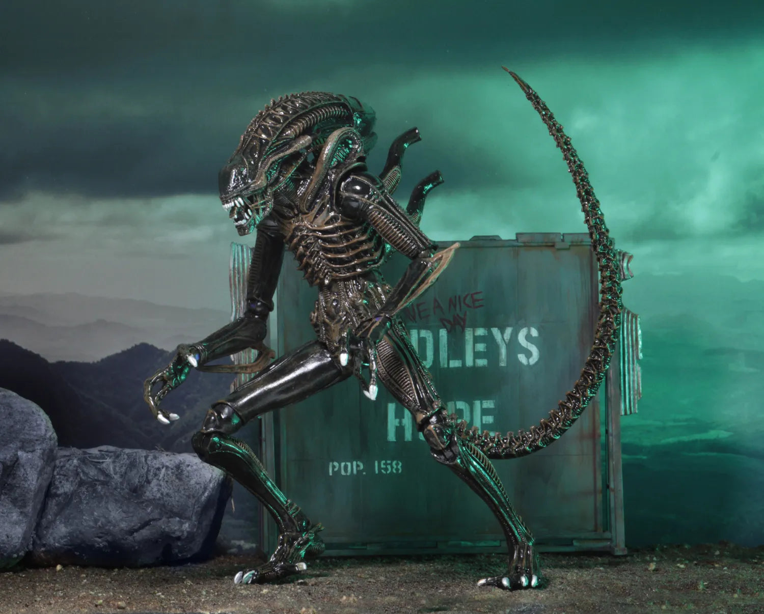 [PREORDINE] Alien Warrior Brown Ultimate AF - Aliens 1986 NECA