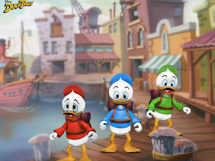 [PREORDINE] DuckTales: Qui, Quo, Qua - Ultimate Action Figure 3-Pack NECA