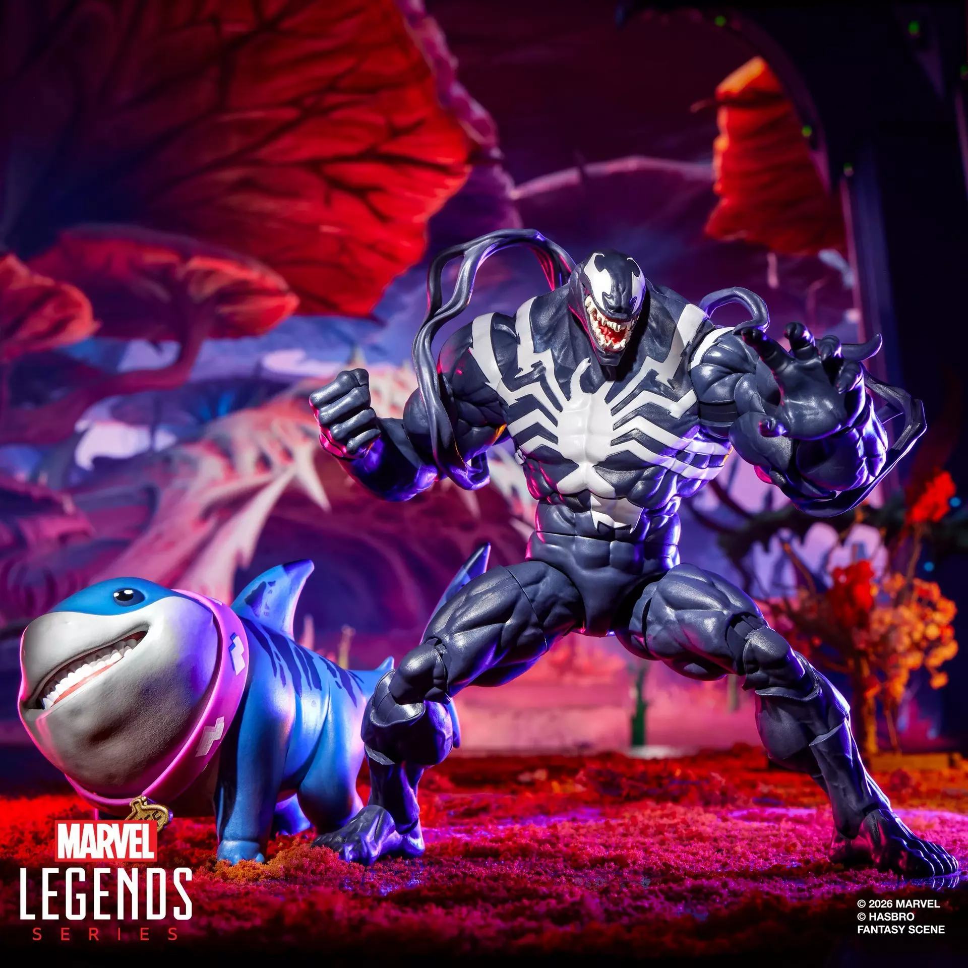 [PREORDINE] Marvel Legends Venom e Jeff the Land Shark Action Figures