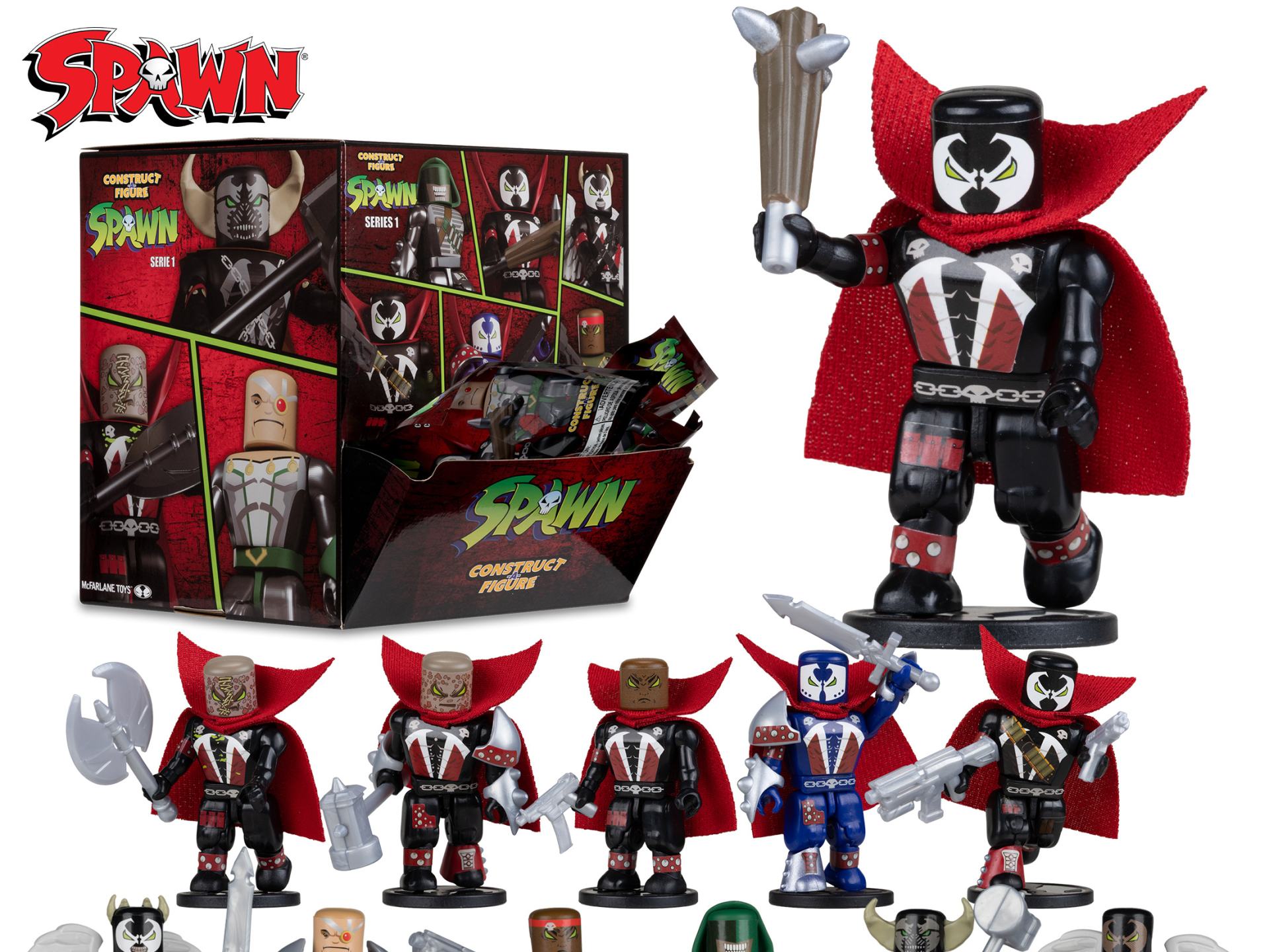 [PREORDINE] Spawn Construct-A-Figure Blind Bag S1 Display (36)