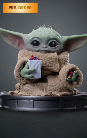 [PREORDINE] Statua The Mandalorian & Grogu Popcorn Time 1/4 Legacy - Iron Studios