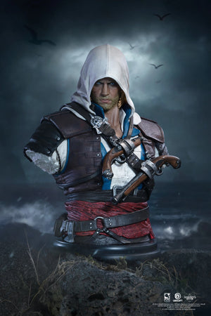 [PREORDINE] Busto Edward Kenway 1/4 - Assassin's Creed Black Flag Resynced