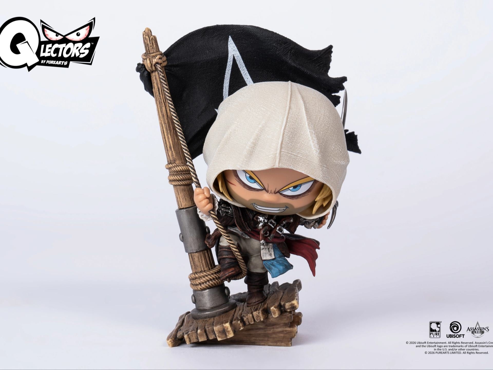 [PREORDINE] Assassin's Creed Black Flag Resynced Edward Kenway Qlectors Figure Pure Arts