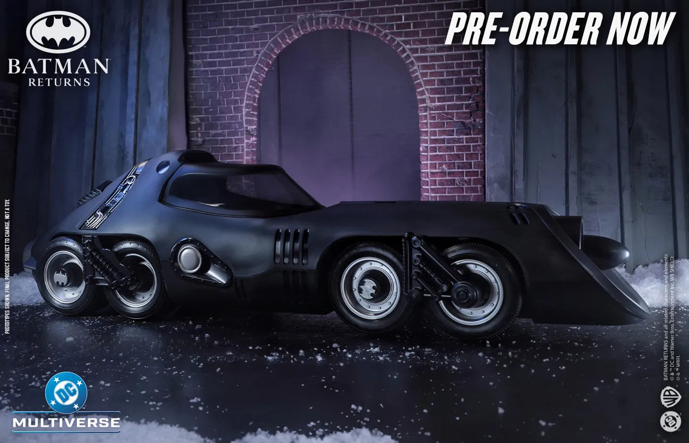 [PREORDINE] DC Theatrical Vehicles Batmissile - Batman Returns