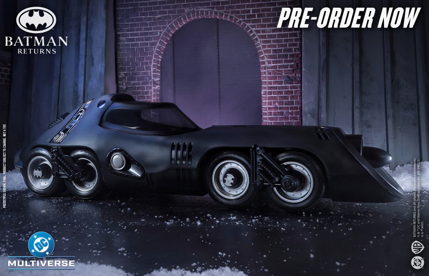 [PREORDINE] DC Theatrical Vehicles Batmissile - Batman Returns