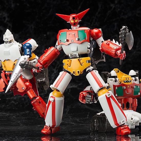 [PREORDINE] GETTER ROBO DYNAMIC CHANGE R - SET ACTION FIGURE FREEING