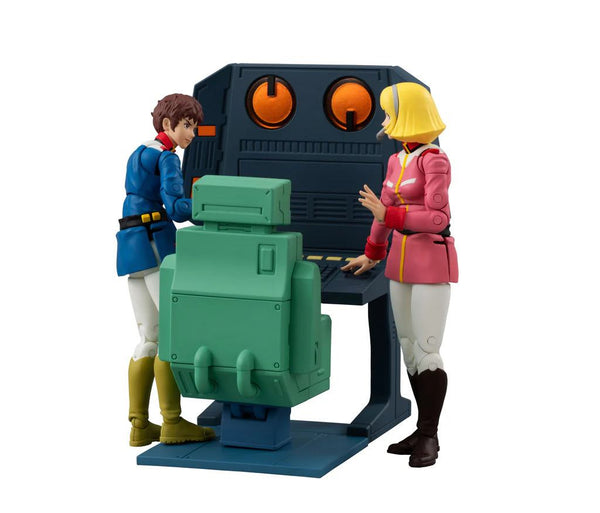 [PREORDINE] MEGAHOUSE GMG Collection EX Mobile Suit Gundam White Base Bridge Communications Officer Desk Set