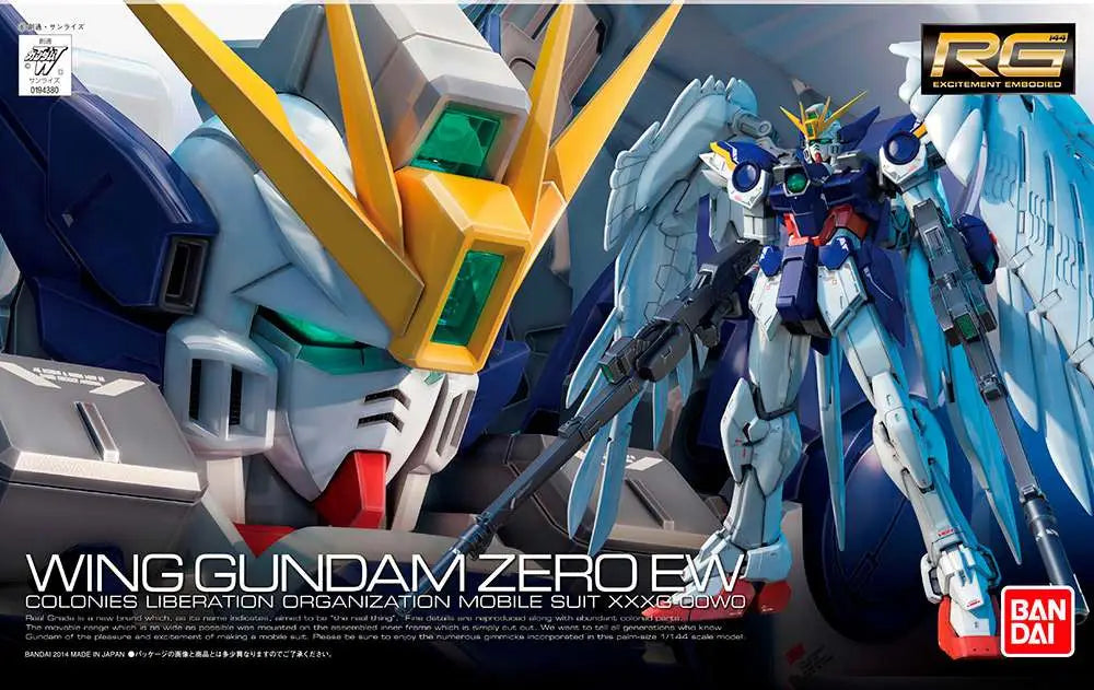 [PREORDINE] RG GUNDAM WING ZERO CUSTOM EW 1/144 - Model Kit Bandai