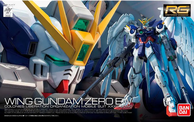 [PREORDINE] RG GUNDAM WING ZERO CUSTOM EW 1/144 - Model Kit Bandai