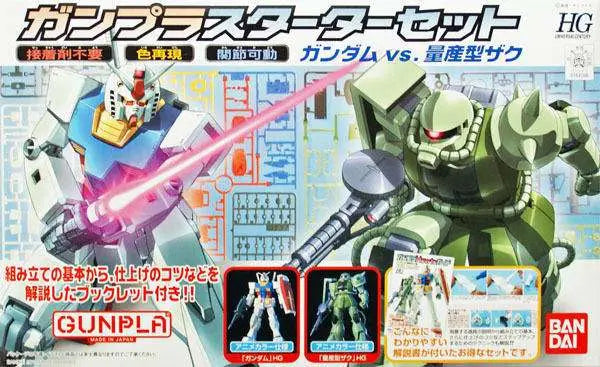 [PREORDINE] HGUC Gunpla Starter Set 1 1/144 - Kit Modellismo Bandai