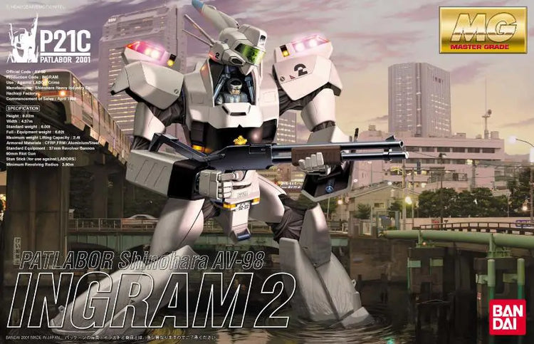 [PREORDINE] MG Patlabor Ingram 2 - Model Kit Bandai