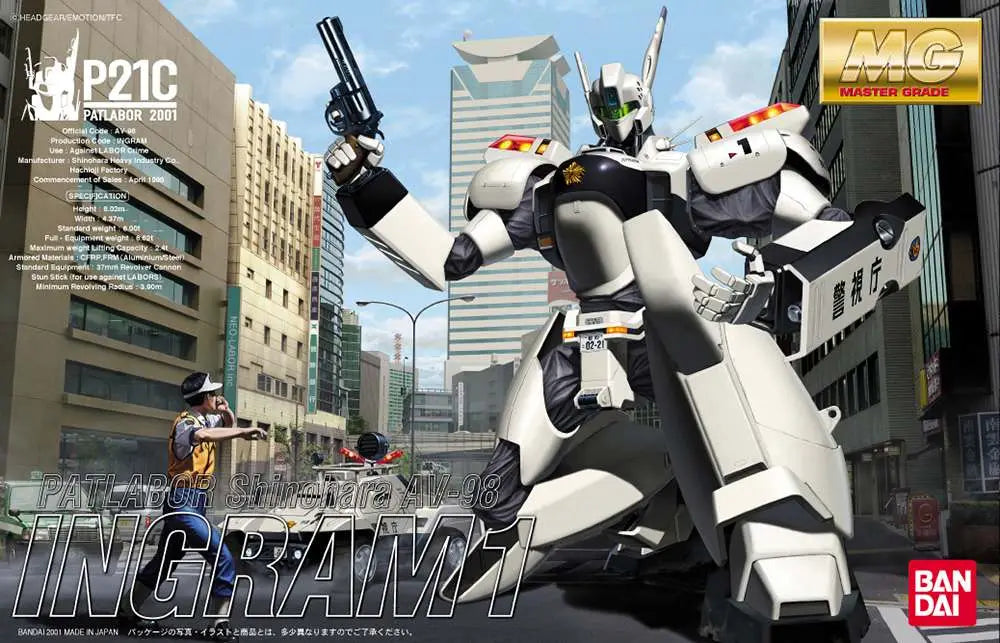 [PREORDINE] MG Patlabor Ingram 1 - Model Kit Bandai