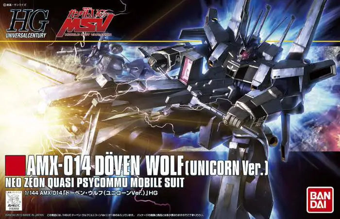 [PREORDINE] HGUC Doven Wolf (Unicorn Ver.) 1/144 - Model Kit Gunpla