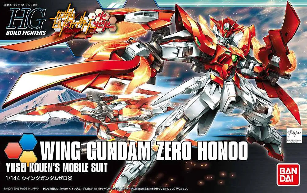 [PREORDINE] HGBF GUNDAM WING ZERO HONOO 1/144 Model Kit Bandai