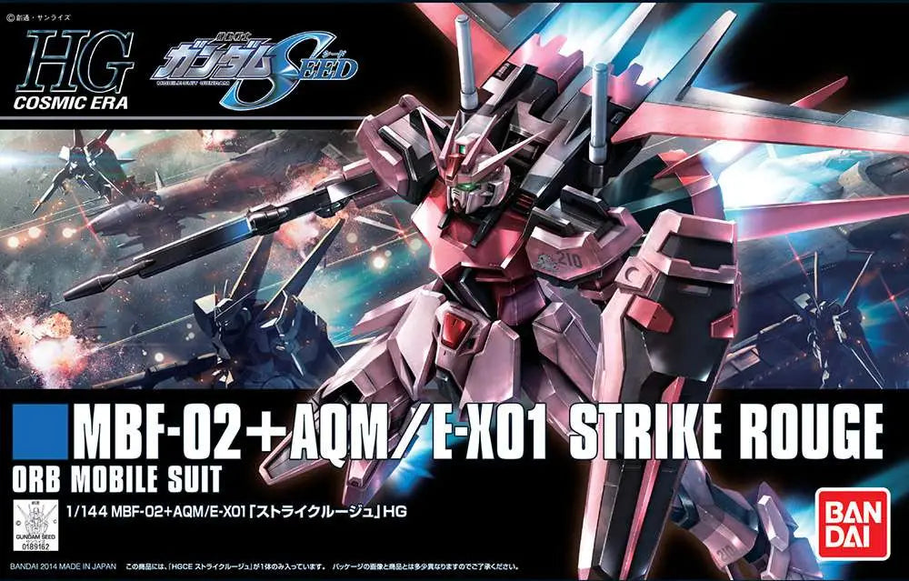 [PREORDINE] HGCE STRIKE ROUGE 1/144 - Model Kit Gunpla Bandai