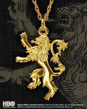 [PREORDINE] Ciondolo Lannister Game of Thrones Placcato Oro