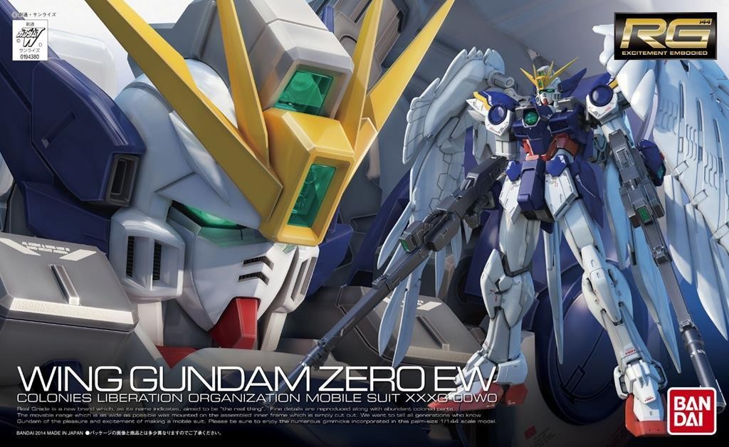 [PREORDER] RG 17 XXXG-00W0 Wing Gundam Zero Custom