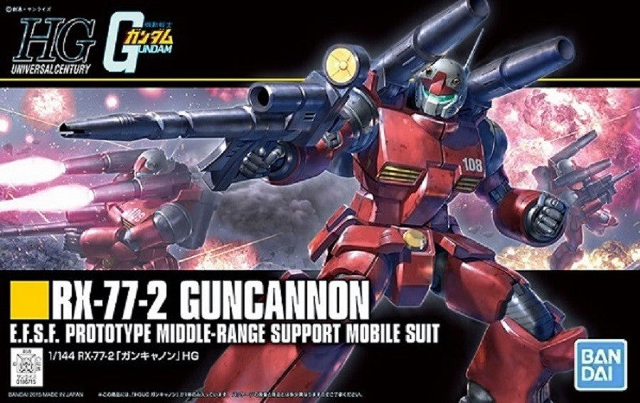 [PREORDER] HGUC 190 RX-77-2 Guncannon Revive