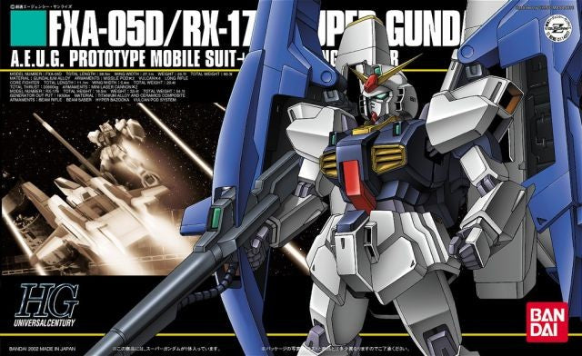 [PREORDER] HGUC FXA-05D/RX-178 Super Gundam