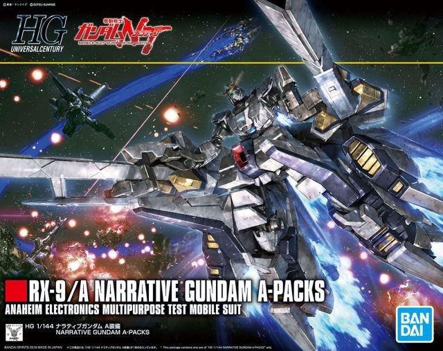 HGUC RX-9/A Narrative Gundam A-Packs