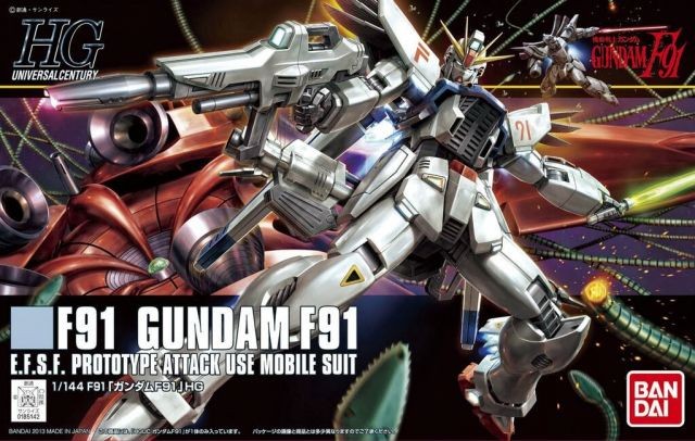 [PREORDER] HGUC 167 F-91 Gundam F91