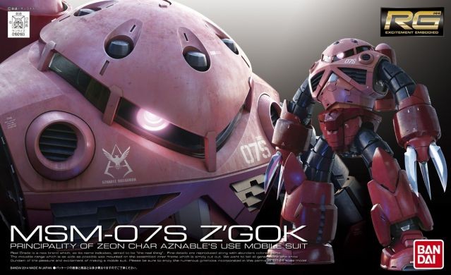 RG 16 MSM-07S Z'Gok Char Custom