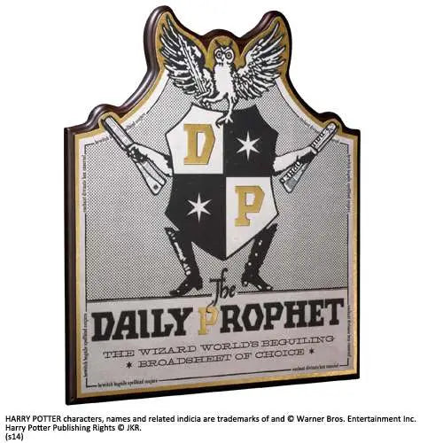 [PREORDINE] HP Daily Prophet Wall Plaque - Insegna Gazzetta del Profeta