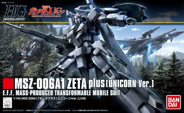 [PREORDER] HGUC 182 MSZ-006A1 Zeta Plus A1 (Unicorn Ver.)