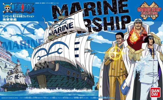 One Piece Marine Warship - Grand Ship Collection 07