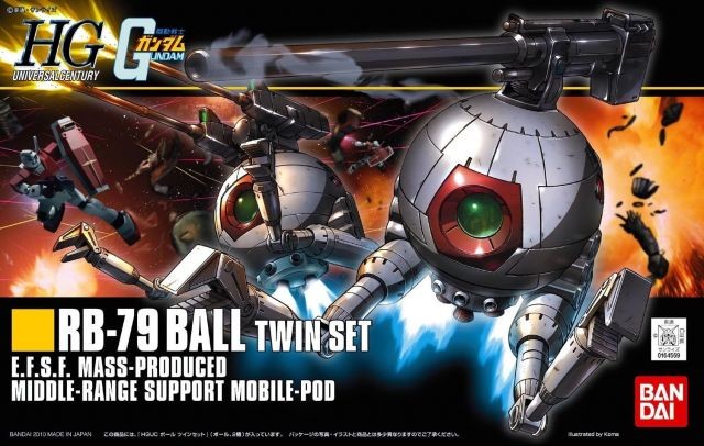 HGUC 114 RB-79 Ball Twin Set