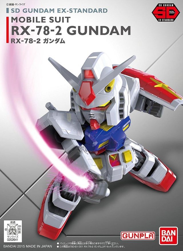 SD Gundam EX-Standard 001 RX-78-2 Gundam