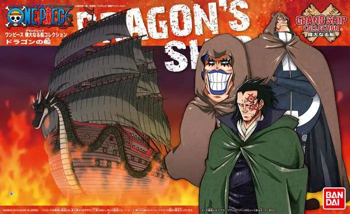 [PREORDINE] One Piece Grand Ship Collection: Dragon Ship Model Kit Bandai