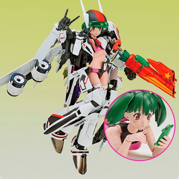 Macross Variable Fighter Girls VF-25F Messiah Ranka Lee