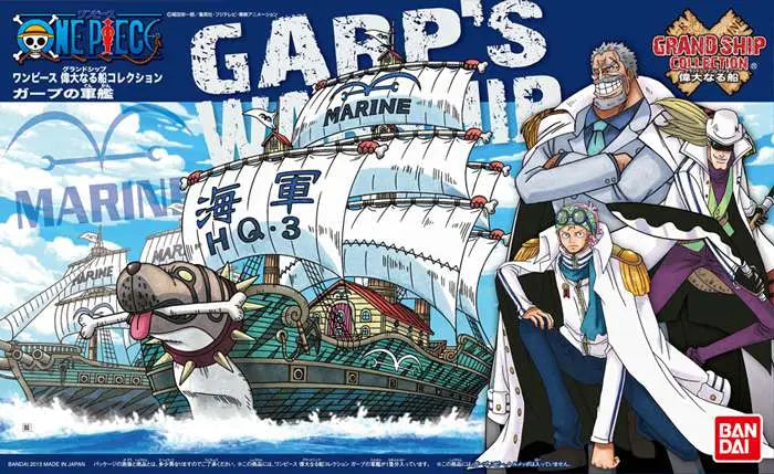 [PREORDINE] One Piece Grand Ship Collection Garp Ship Model Kit Bandai