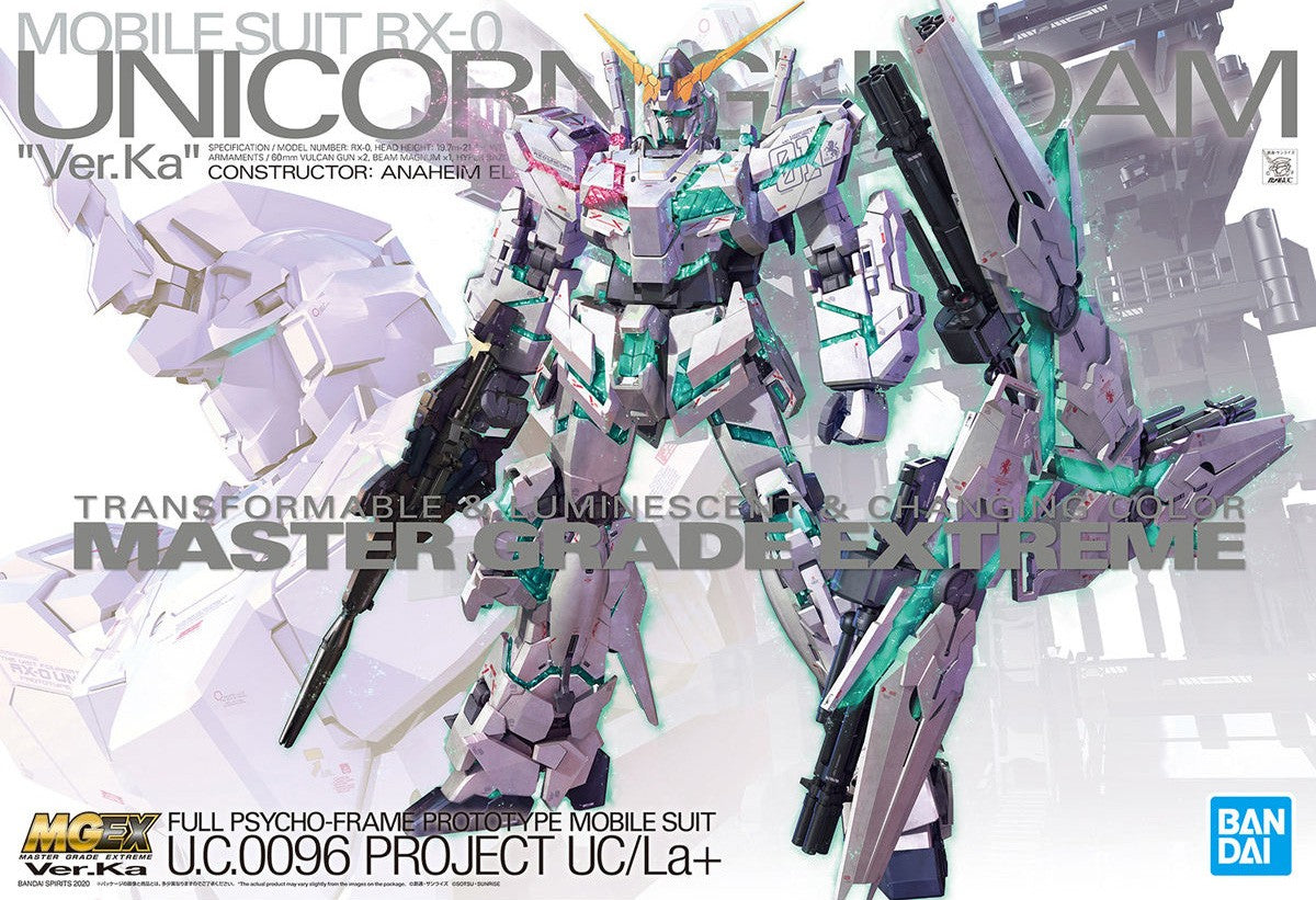 [PREORDER] MGEX RX-0 Unicorn Gundam Ver.Ka