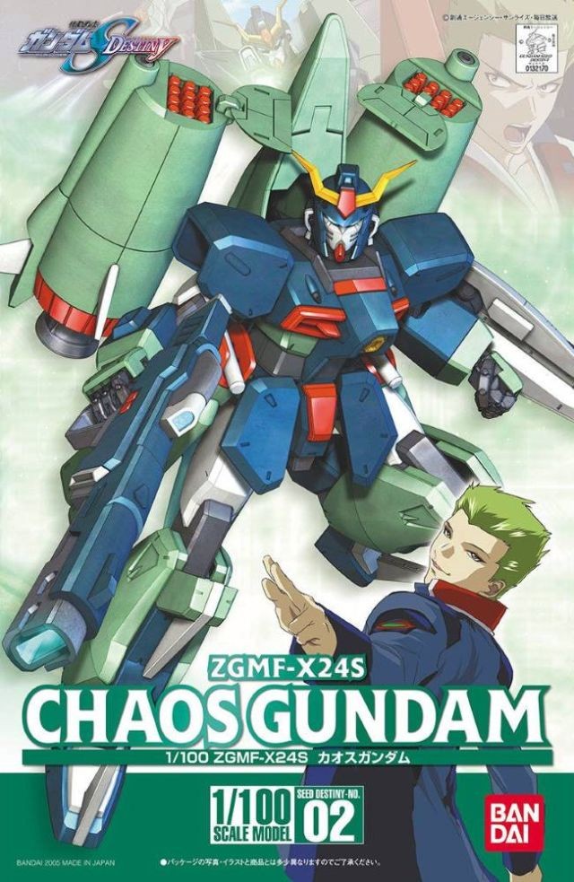 HG Seed Destiny 02 ZGMF-X24S Chaos Gundam