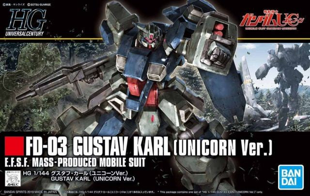 HGUC 221 FD-03 Gustav Karl Unicorn Version