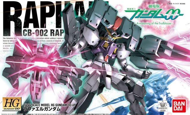 [PREORDER] HG00 69 Raphael Gundam