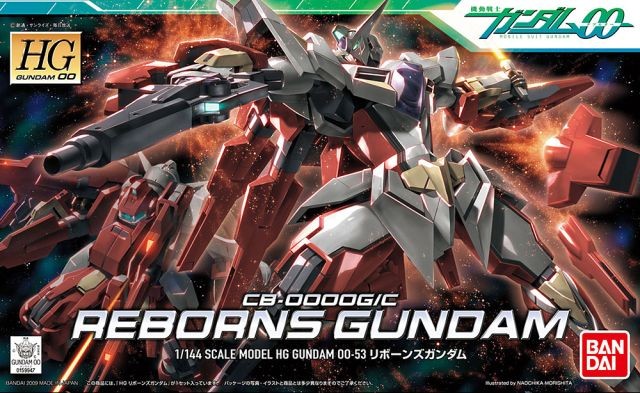 [PREORDER] HG00 53 CB-0000G/C Reborns Gundam