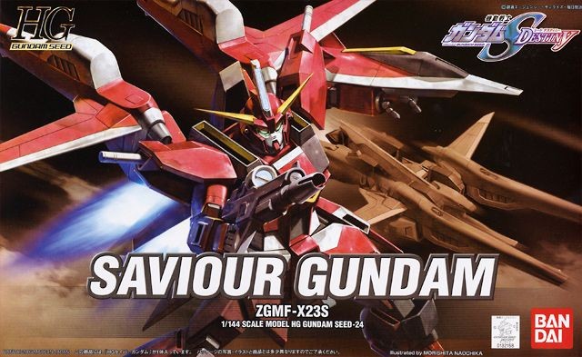 HG Seed 24 ZGMF-X23S Saviour Gundam