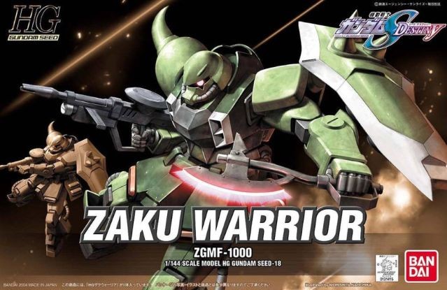 [PREORDER] HG Seed 18 ZGMF-1000 ZAKU Warrior