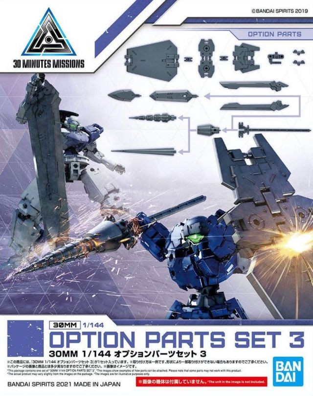 [PREORDER] 30MM Option Parts Set 3