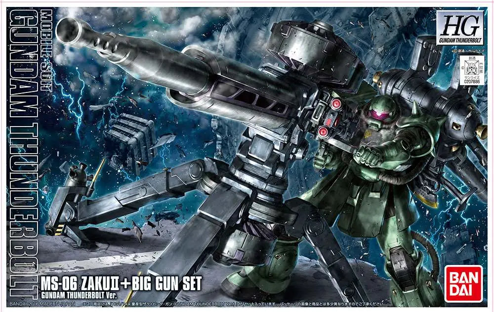 [PREORDINE] HG Zaku Mass Production Type Big Gun Thunderbolt Anime Ver. 1/144