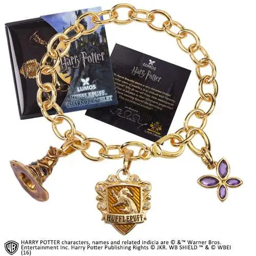 [PREORDINE] Bracciale Incantesimo Lumos Tassorosso - Harry Potter Noble Collection