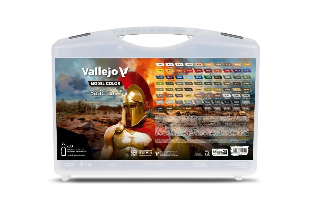 [PREORDINE] Vallejo Model Color Basic Box Set 70252 - Set Base Colori Acrilici