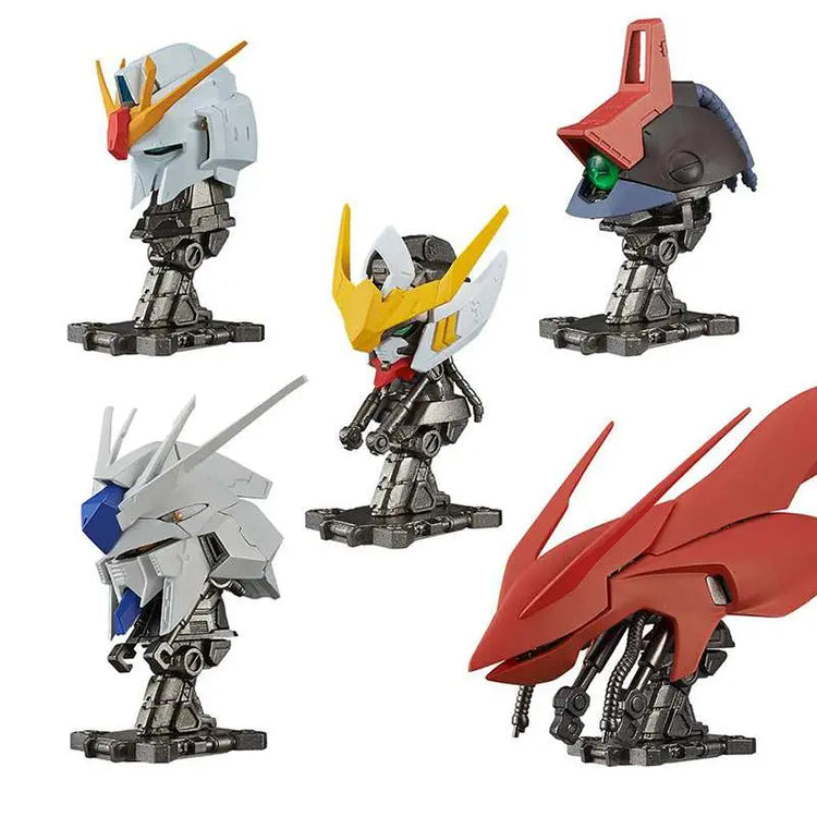 [PREORDINE] Gundam Machine Head Display Box (10) - Bandai Shokugan
