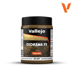 [PREORDINE] Vallejo Diorama Effects Splash Mud Europe 200ml per Modellismo